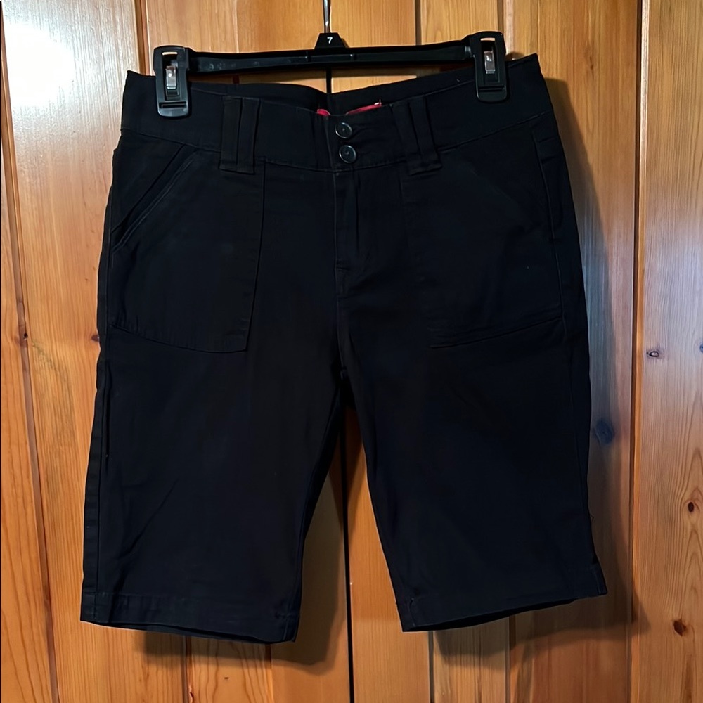 UNIONBAY Black Bermuda Shorts
